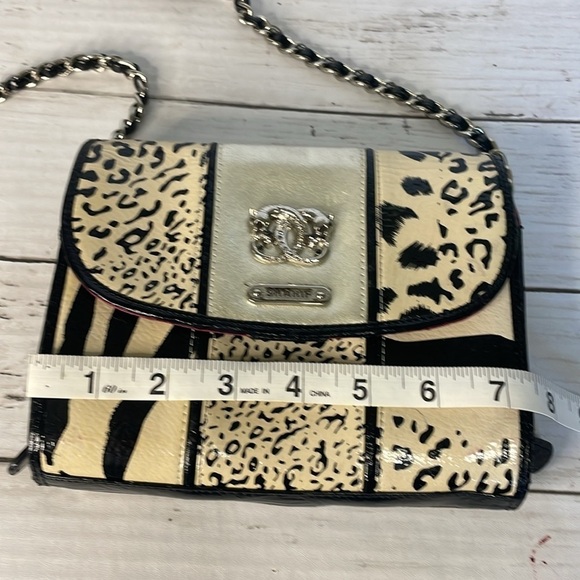 Vintage Sharif Leather Multi Animal Print Shoulder Bag - Picture 12 of 17